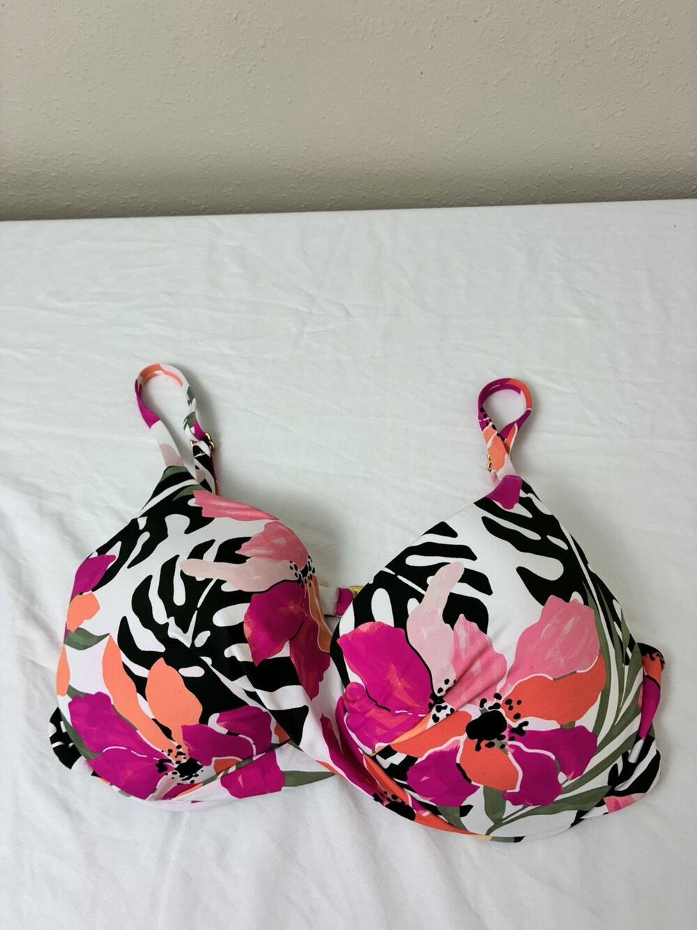 Leilani Bikini Top - 16 Tropical Print